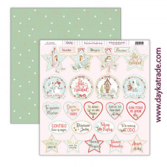 DayKa Trade Una Navidad de Cuento 8x8 Paper Pad