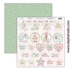 DayKa Trade Una Navidad de Cuento 8x8 Paper Pad