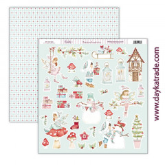 DayKa Trade Una Navidad de Cuento 8x8 Paper Pad