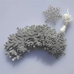 Simply Creative Snowflake Garland