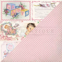 Swaddle Girl 6x6 Paper Pad