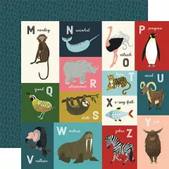 Animal Safari 6x6 Paper Pad