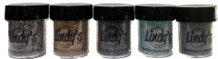 Lindys Stamp Gang Embossing Powder Set - Metal Maniacs