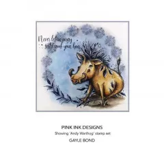 Pink Ink Designs Clear Stamps - Andy Warthog