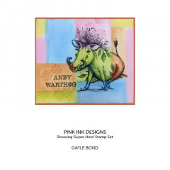 Pink Ink Designs Clear Stamps - Andy Warthog