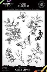 Arden Creative Studio - Clear Stamps - Maker Series - Classic Leaves by Katie Pertiet