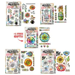 Aall & Create Clear Stamps Bundle - Lovely Couleurs by Azoline
