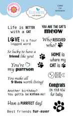 Clear Stamps - Meet the Cats - Cat Sentiments