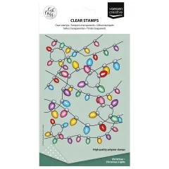 Vaessen Creative - Clear Stamps - Christmas Lights by Carla Creates