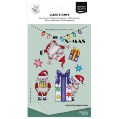 Vaessen Creative - Clear Stamps - Christmas Santa 2 by Carla Creates