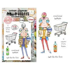 Clear Stamps Nr. 1434 - Dee Infiltered - Dee Shops by Janet Klein