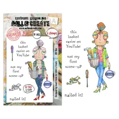 Clear Stamps Nr. 1435 - Dee Infiltered - DIY Dee by Janet Klein