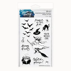 Simon Hurley Clear Stamps - Hocus Pocus