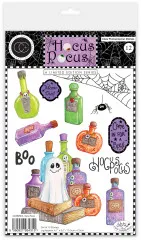 Clear Stamps - Hocus Pocus by Helz Cuppleditch