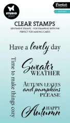 Studio Light - Clear Stamps - Essentials - Autumn