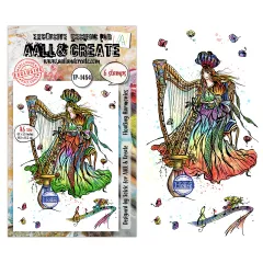 Clear Stamps Nr. 1484 - Carried Dreams - Floating Harmonies by Soizic