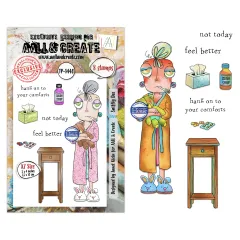 Clear Stamps Nr. 1440 - Dee Infiltered - Sniffly Dee by Janet Klein