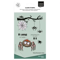 Vaessen Creative - Clear Stamps - Spiders by Carla Creates