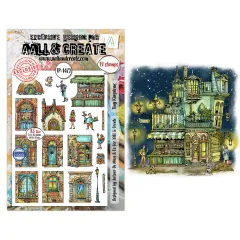 Clear Stamps Nr. 1472 - Dreamtropolis - Tiny Kingdoms by Autour De Mwa & Co