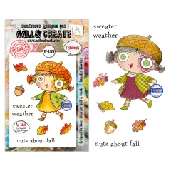 Clear Stamps Nr. 1509 - Fall into Fall - Sweater Weather by Janet Klein