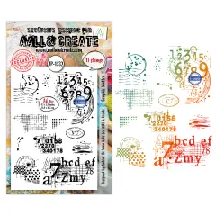 Clear Stamps Nr. 1532 - Universe of Patterns - Graphic Matter by Autour De Mwa & Co