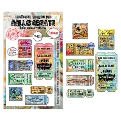 Clear Stamps Nr. 1535 - Universe of Patterns - House of Crafters by Autour De Mwa & Co