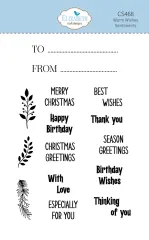 Clear Stamps - Warm Wishes - Warm Wishes