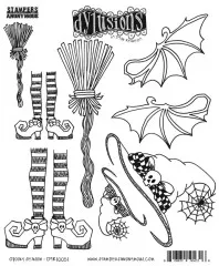 Dylusions Cling Stamps - Spooky Season