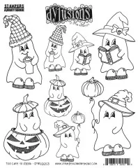 Dylusions Cling Stamps - Too Cute To Spook