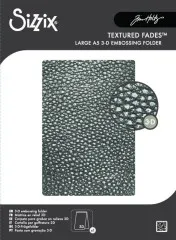 3D Texture Fades Embossing Folder by Tim Holtz - Cracked Leather