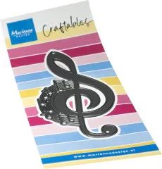 Marianne Design Craftables Stanzschablone Music Treble in Form eines Notenschlüssels