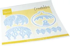 Creatables - Christmas Baubles Round