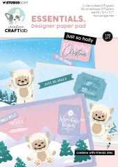Studio Light - Essentials Designer Paper Pad - Just So Holly