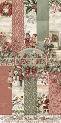 Christmas Memories - 6x12 Slim Scrap Paper Pack