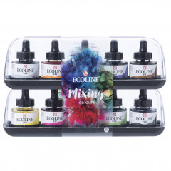 Ecoline Liquid Watercolour Set - Mixing