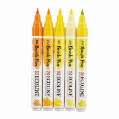 Ecoline Brushpen Set - Yellow