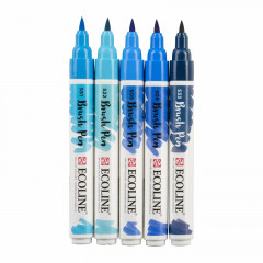 Ecoline Brushpen Set - Blue