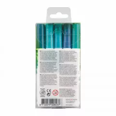 Ecoline Brushpen Set - Green Blue