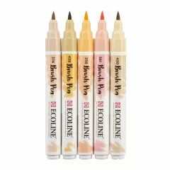 Ecoline Brushpen Set - Beige Pink