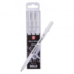 Gelly Roll Gelstifte Set - Weiss Bright (3x10)