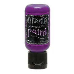 Dylusions Flip-Cap-Flasche Acrylfarbe in der Farbe Margarita Bucket (kräftiges Violett)