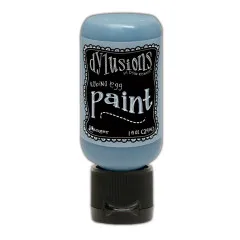 Dylusions Flip-Cap-Flasche Acrylfarbe in der Farbe Robins Egg (helles Taubenblau)