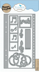 Metal Cutting Die - Planner Essentials 10