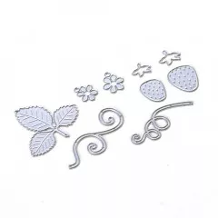 Metal Cutting Die - Strawberries