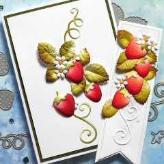 Metal Cutting Die - Strawberries