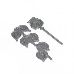 Metal Cutting Die - Budding Florals