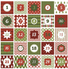 ModaScrap 12x12 Paper Pack - It s Christmas Time