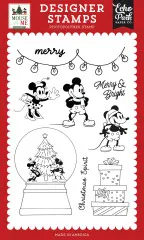 Designer Stamp Set - Mouse And Me Christmas - Christmas Spirit