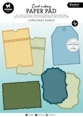 Christmas Forest - Card Shapes for 127x178mm Cards Essentials Card Making Pad