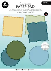 Christmas Forest - Card Shapes for 152x152mm Cards Essentials Card Making Pad